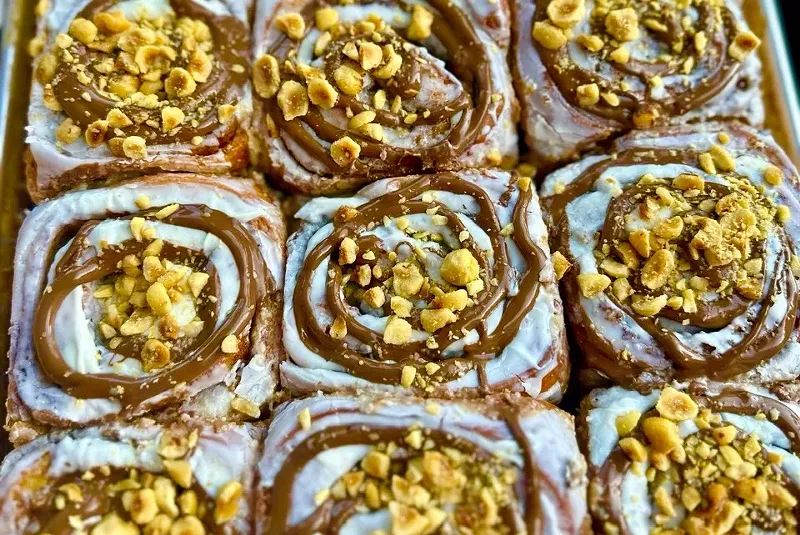 Image: Fluffy, flavorful cinnamon rolls have arrived at Keik Bakeshop.
