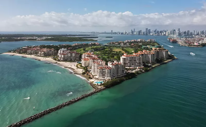 Image: Miami Island Is Home to the Most Expensive Zip Code in U.S.