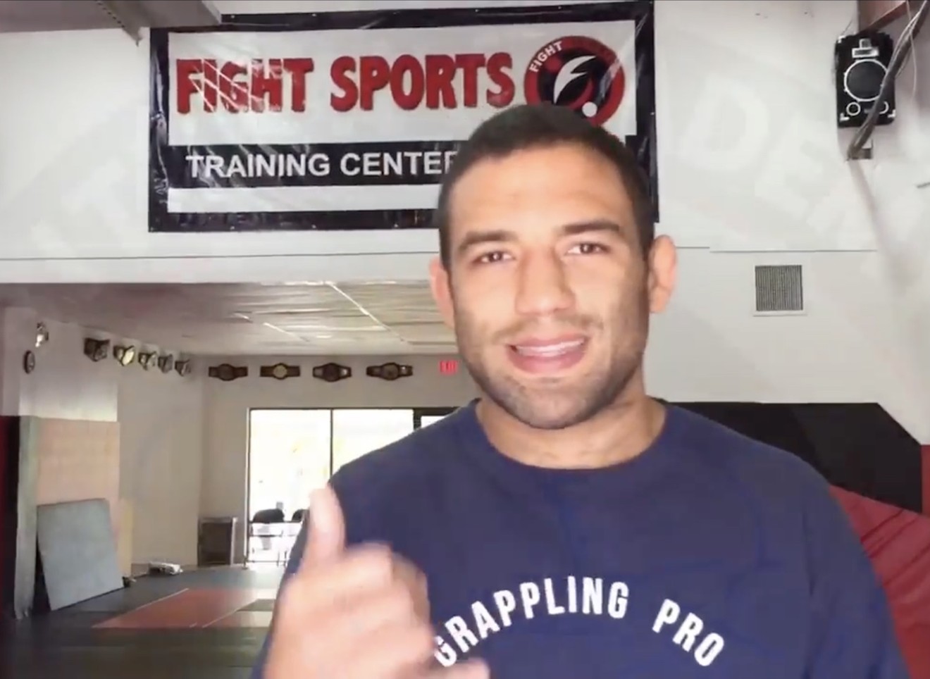 Marcel Gonçalves in a YouTube video promoting Fights Sports Miami.