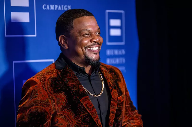 Image: Kehinde Wiley on the red carpet at an event