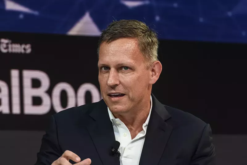 Image: Thiel, the co-founder of PayPal and one of the most prominent funders of Republican candidates last election cycle, moved down to South Florida amid the pandemic.