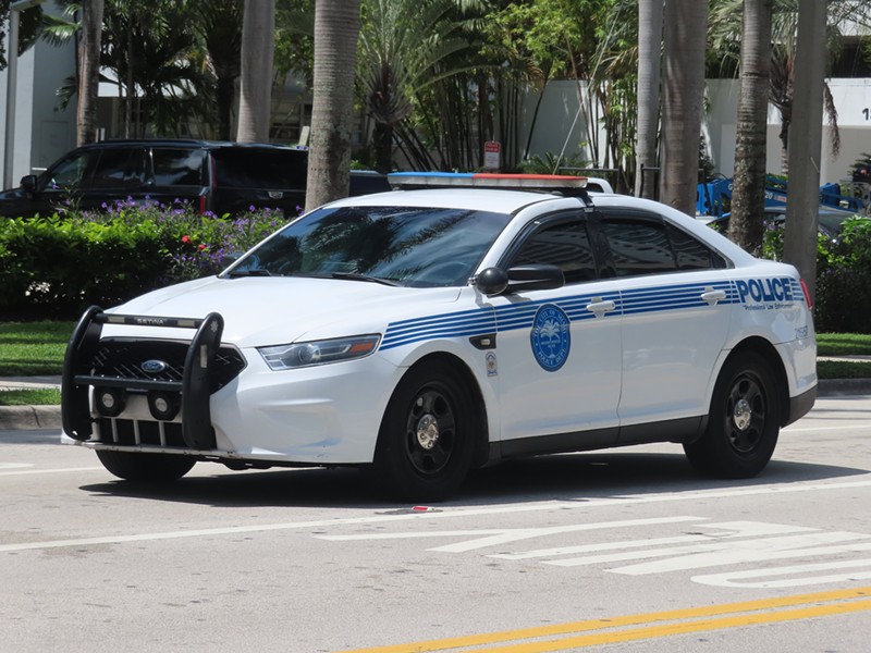 Archival photo of a City of Miami police patrol vehicle.