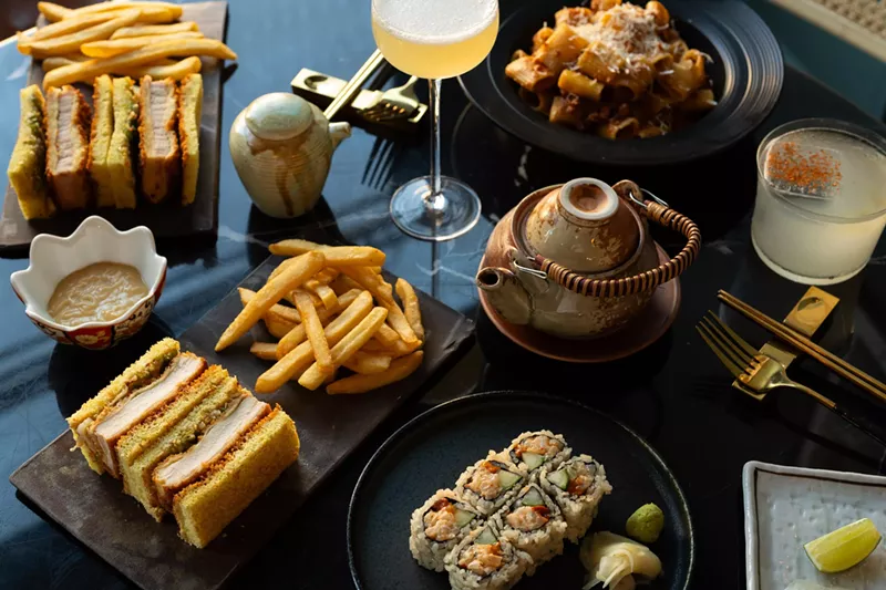 Image: Food spread from Kissaki