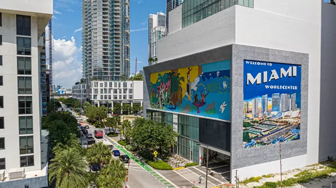 Aerial photo of the Miami Worldcenter development