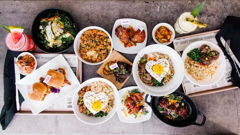 Image: The spread of morsels churned out by 2 Korean Girls' ghost kitchens