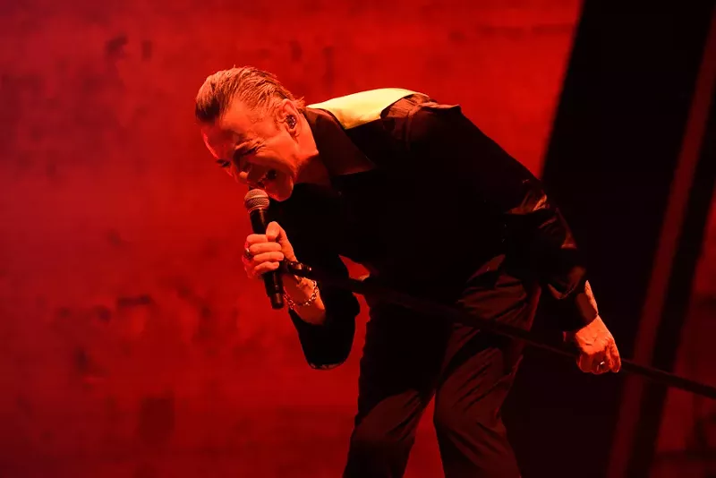 Image: Depeche Mode performed at Kaseya Center in downtown Miami on Thursday, October 12.