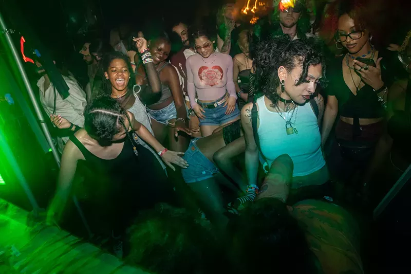 Image: Underground parties in Miami, like Proibidæ, celebrate dance music mixed with Latin sounds.