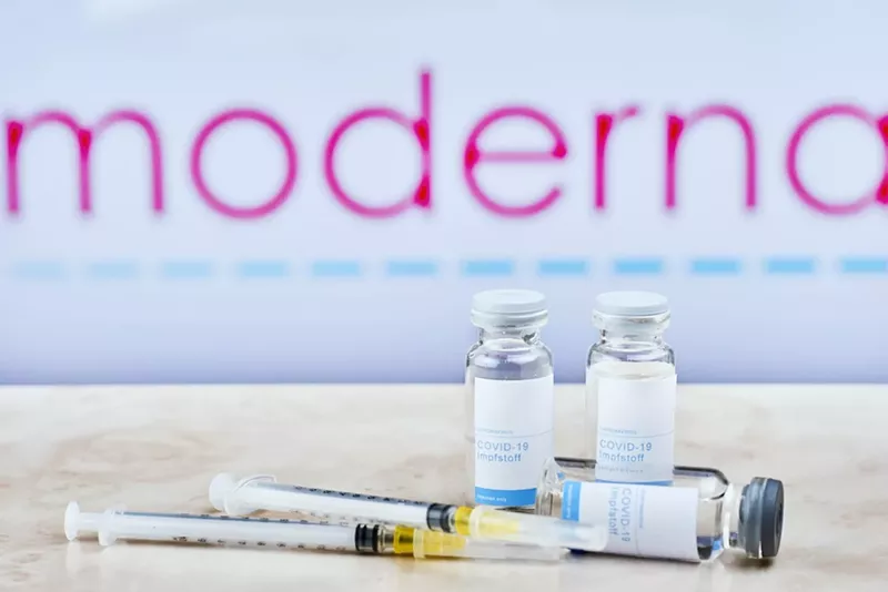 Image: Moderna has begun phase 1 human trials on experimental mRNA vaccines to prevent HIV.
