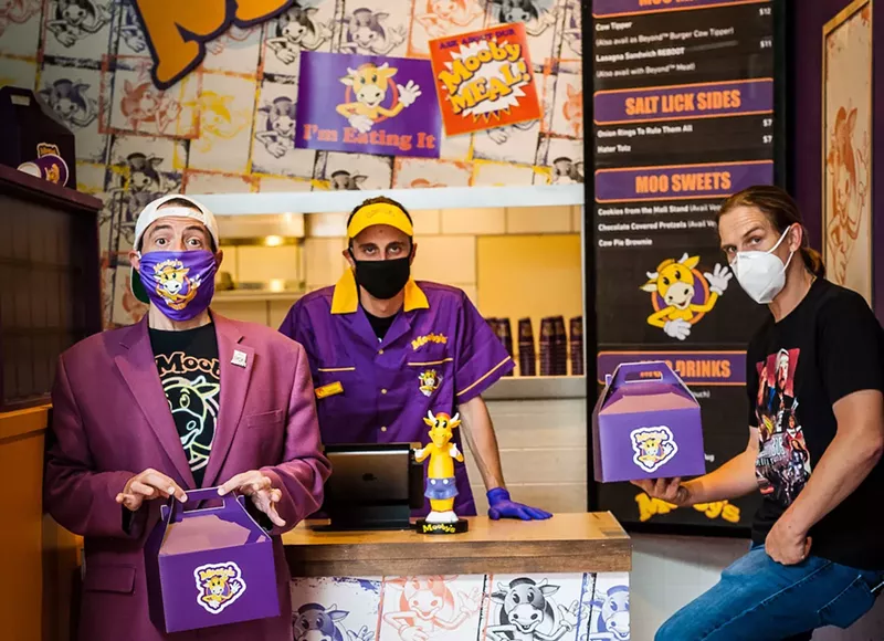 Image: Mooby's, the fictional restaurant created by filmmaker and actor Kevin Smith, is coming to Delray Beach in September.