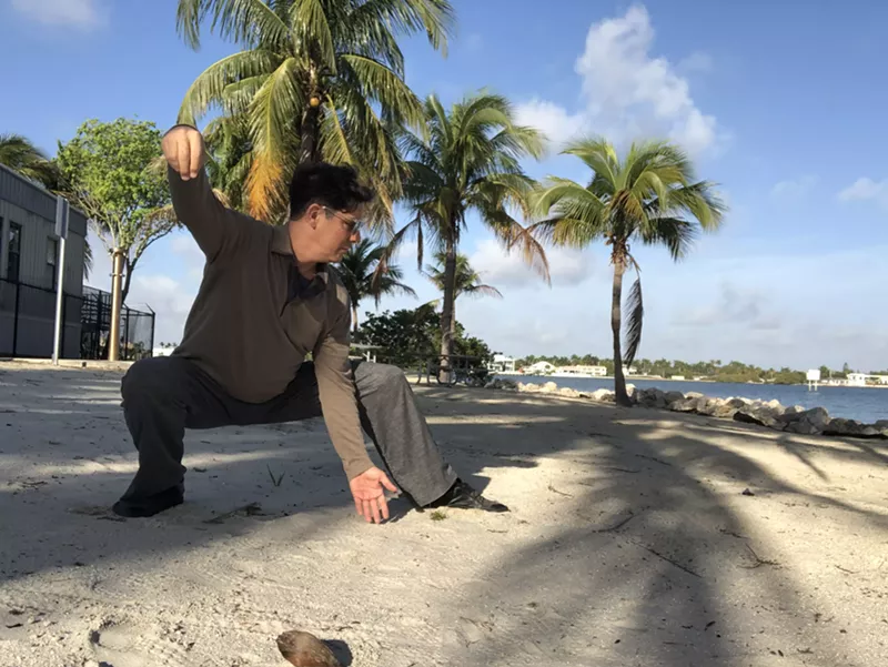 Image: Oliver Pfeffer is the founder of Pelican Harbor Tai Chi, where he teaches weekly classes at the Miami Shores Community Center.