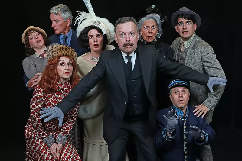 Image: The cast of Murder on the Orient Express