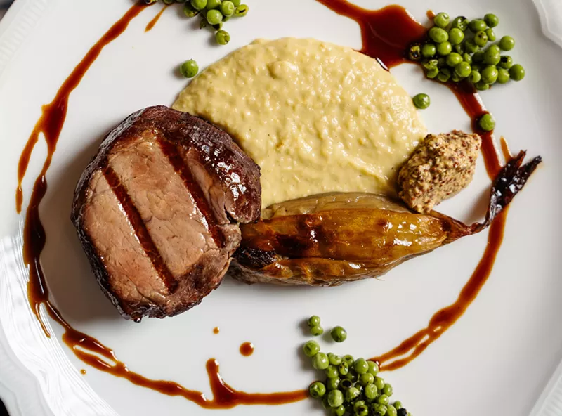Image: Mutra serves kosher dishes once lovingly prepared by the founder's grandmother in Israel — reconstructed for the modern palate.