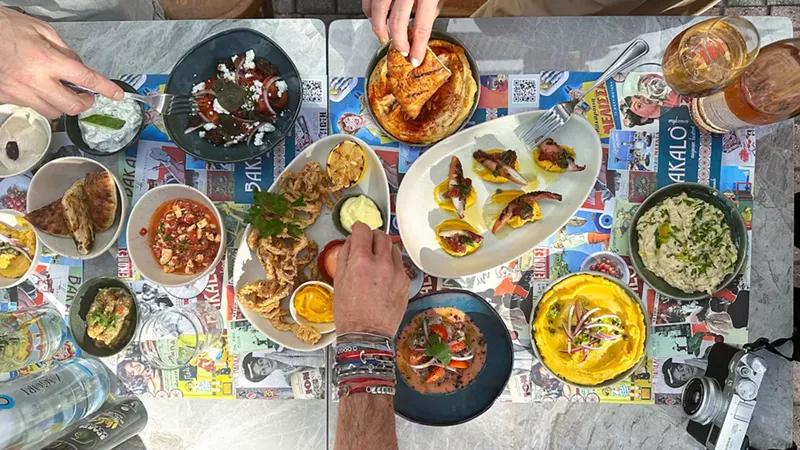 Image: food on plates