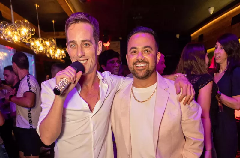 Image: Nathan's Beach Bar cofounders Nathan Smith (left) and Derek Gonzalez