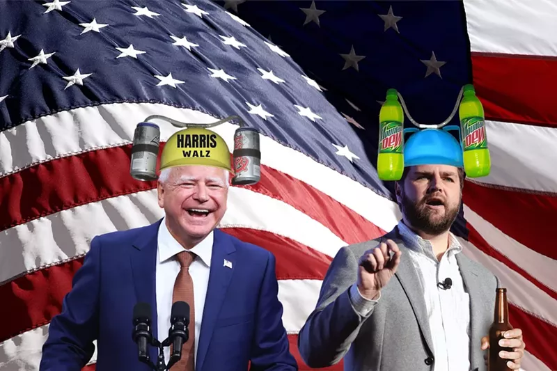 Image: rendering of vice presidential candidates