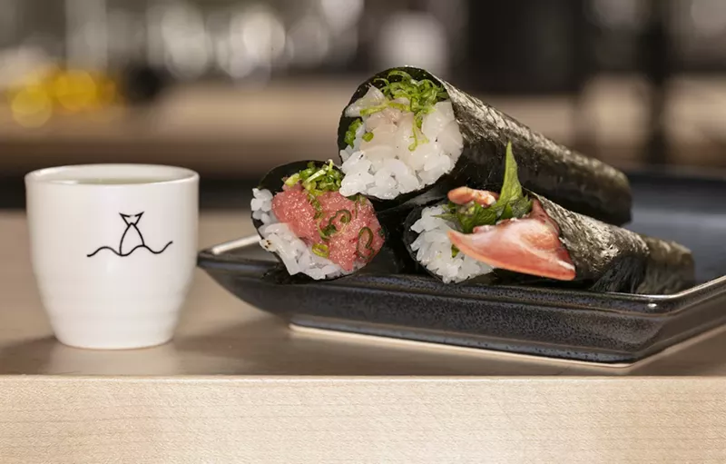Image: Five handrolls (including a lobster option) for $40 is a Bondi Sushi deal.