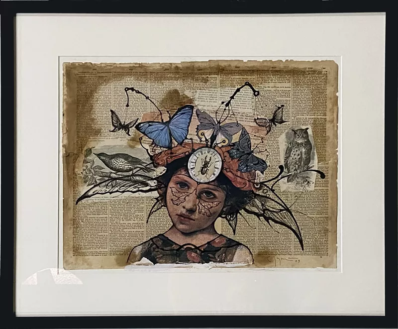 Image: Untitled by Carlos Guzman is currently listed for $1,400.