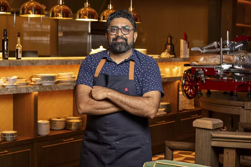 Image: Chef Niven Patel showcases his passion for Italian fare at Erba in Coral Gables.