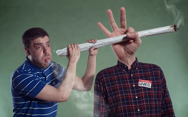 Image: Graphic artist MattysFlicks and his right-hand man