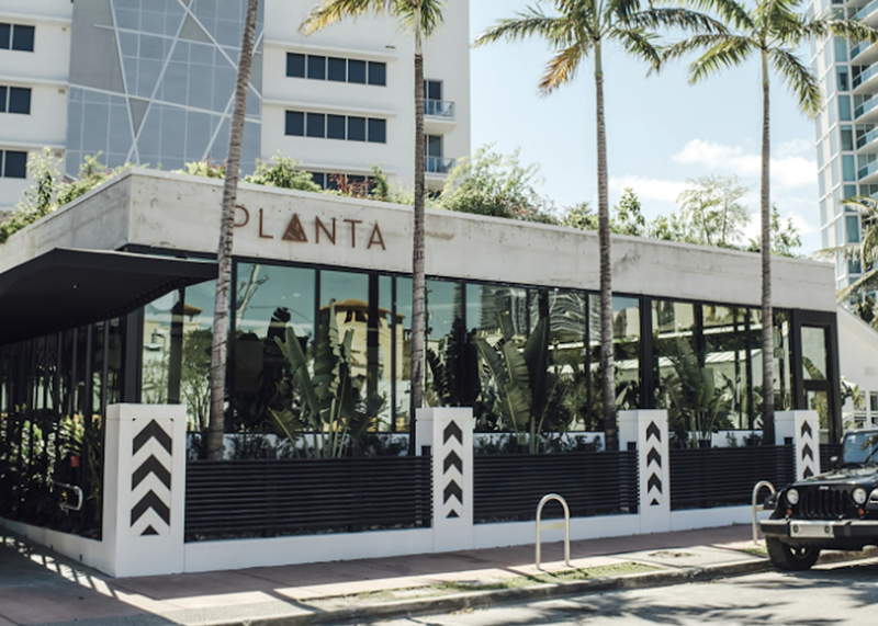 Image: An early photo of Planta when it opened in 2018 to much fanfare in partnership with David Grutman, who helped bring the restaurant to Florida