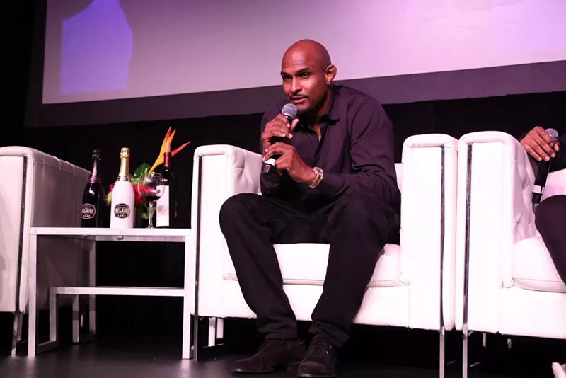 Image: Michael Gardner presented the first episode of his Headliner docuseries at the Lyric Theater in Overtown in June.