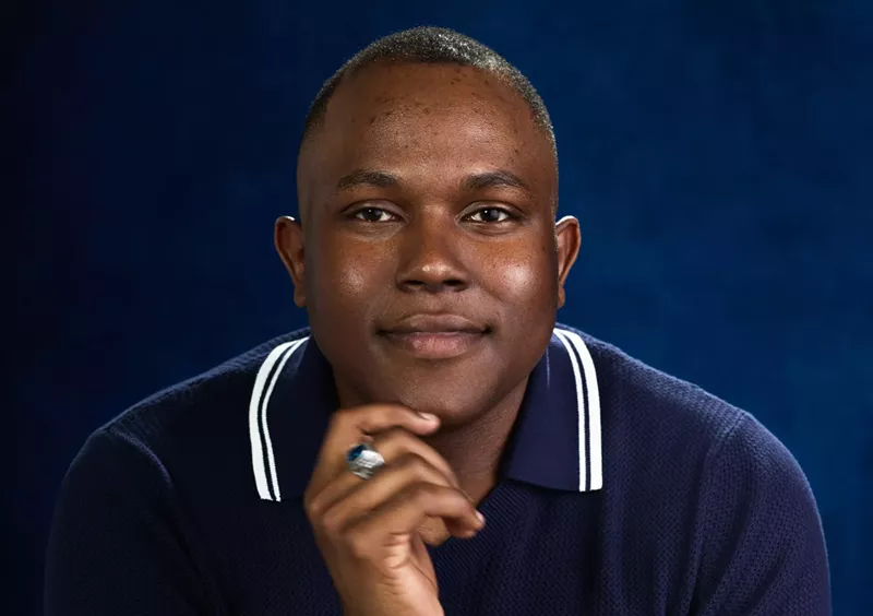 Image: portrait of artist Jevon Brown