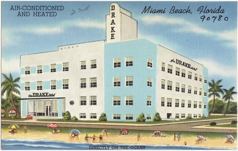 Image: Air-conditioned and heated — that's Miami in the summertime.
