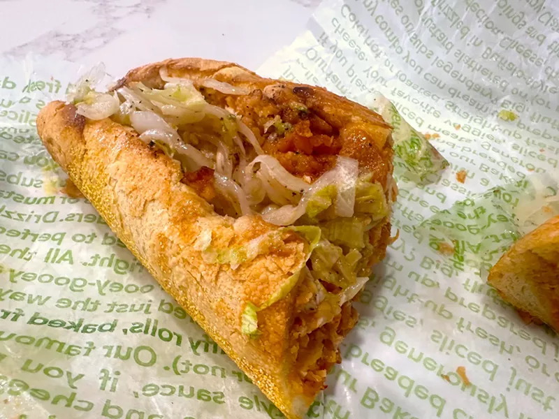 Image: We tried the new Publix Deli Miami Dolphins Pub Sub 2025 made with chicken tenders, sweet sriracha sauce, spicy three-pepper cheese...here's our review