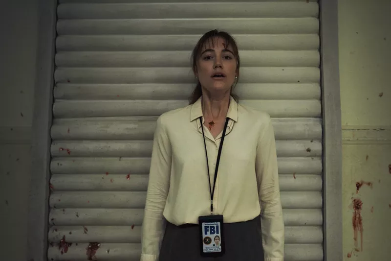 Image: Still of Maika Monroe in Longlegs
