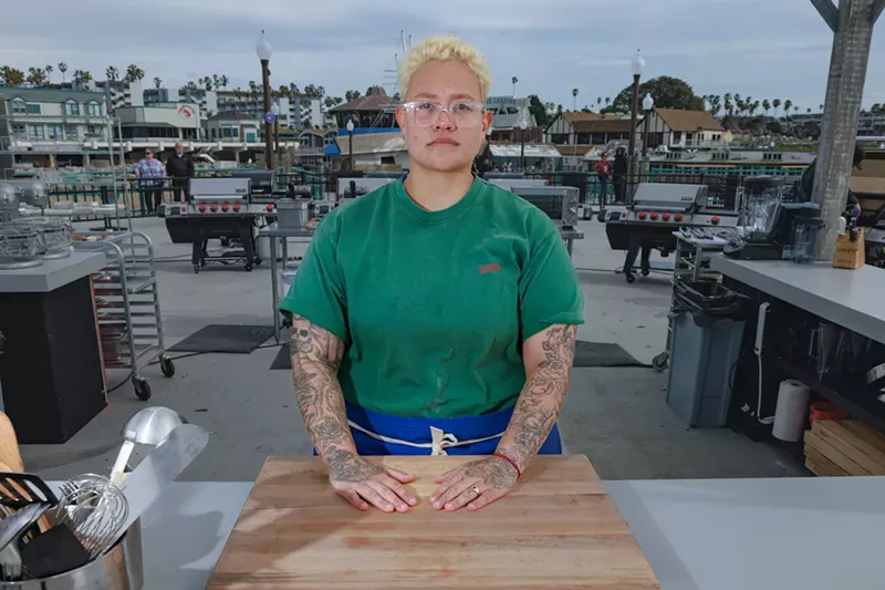 Image: Miami's Samantha Cruz is featured on the newest season of Beachside Brawl on Food Network.