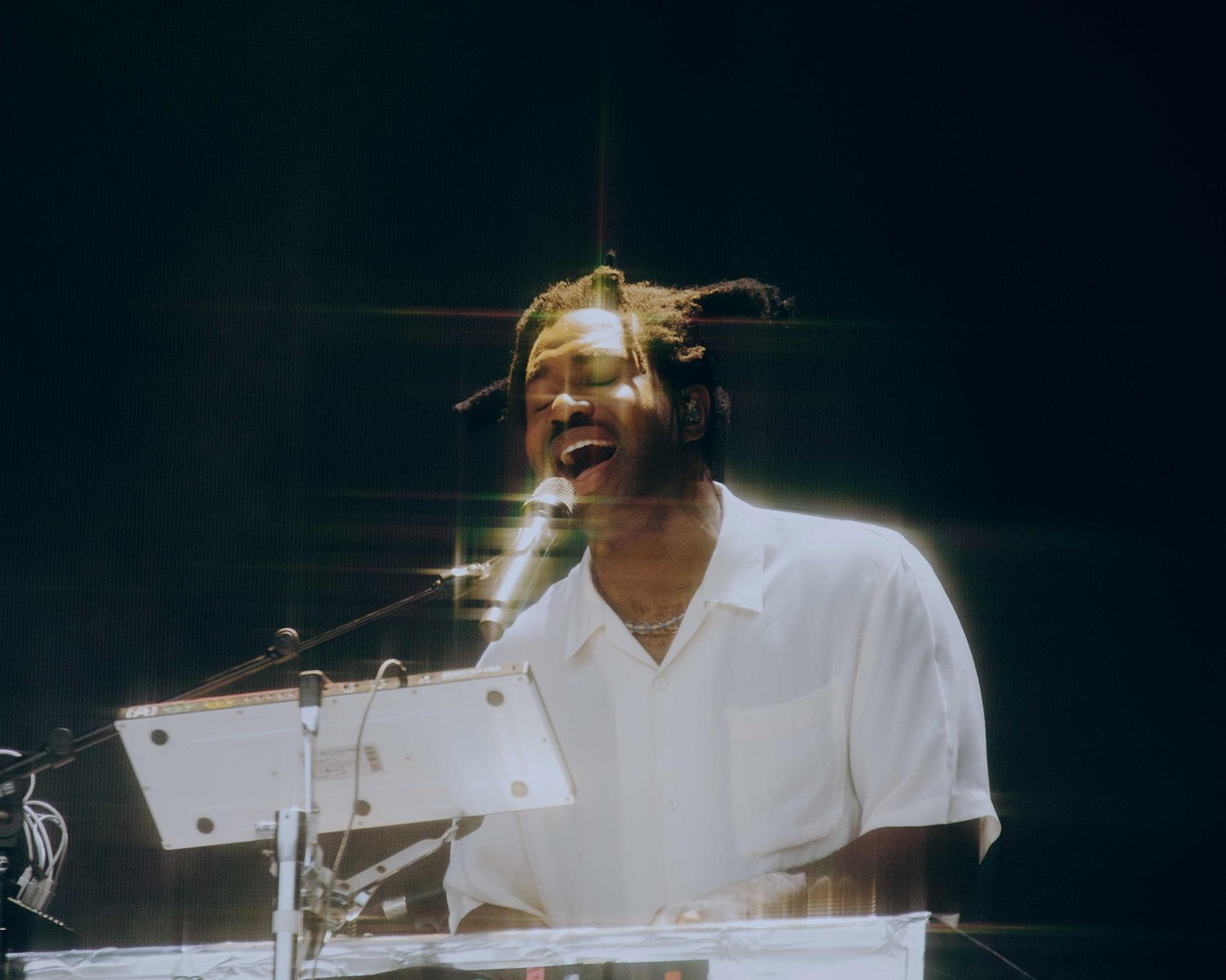 Sampha will perform live at the Miami Beach Bandshell on Tuesday, March 26.