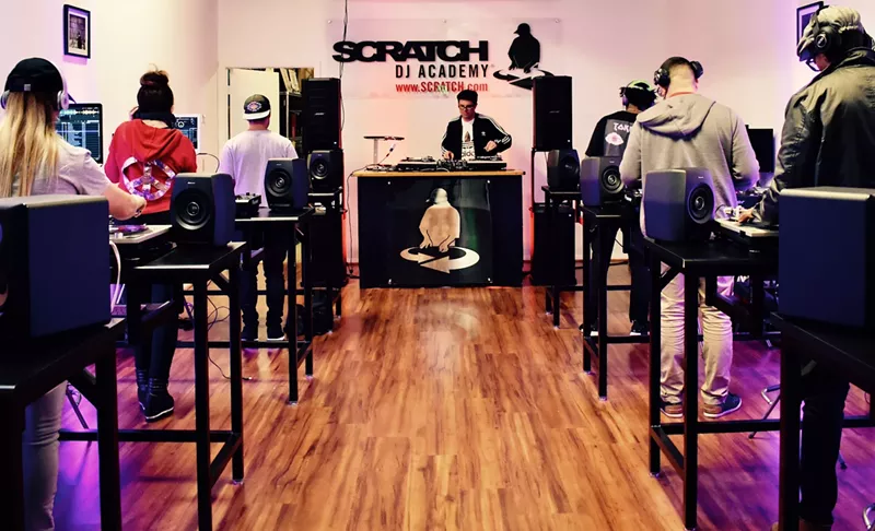 Image: Scratch DJ Academy is closing its physical space but will continue to offer classes online.