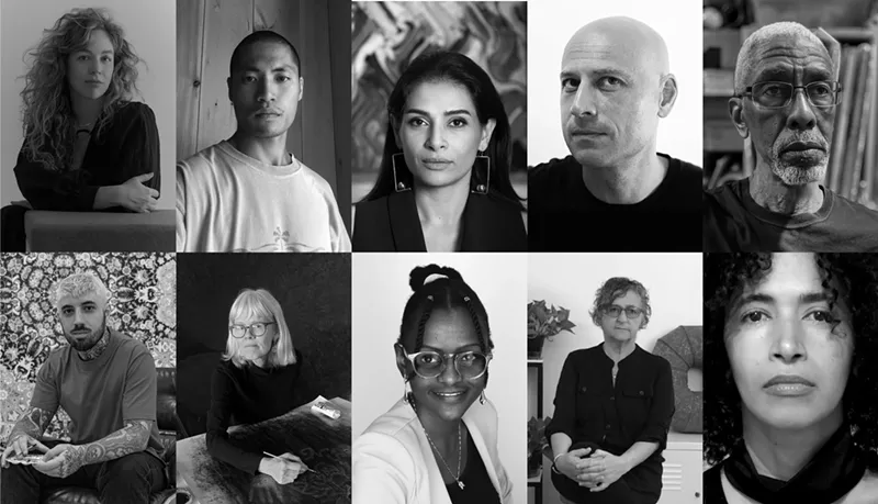 Image: The ten portraits of the Florida Prize nominees