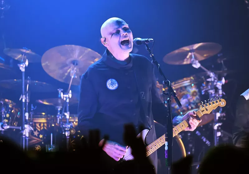 Image: Billy Corgan of the Smashing Pumpkins performing at Irving Plaza in New York City on September 22.