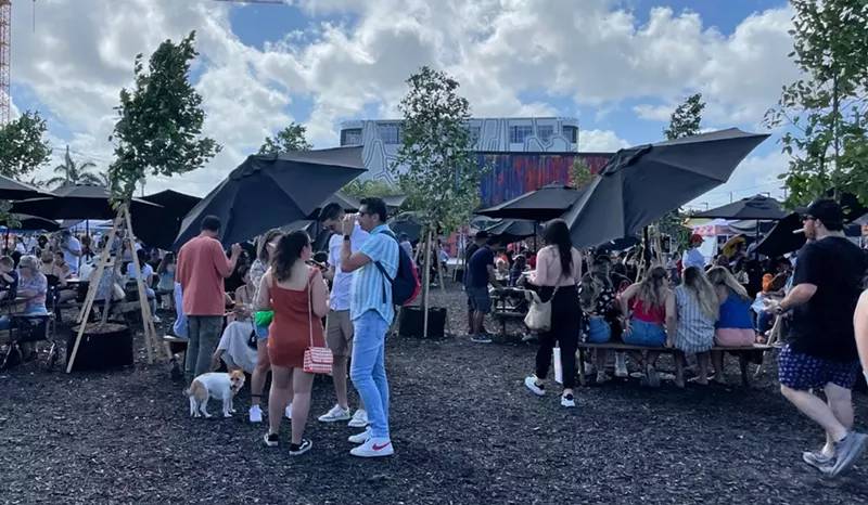 Image: The crowd at Smorgasburg Miami