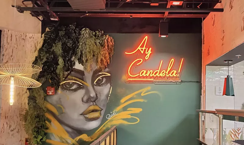 Image: Social 27 features murals painted by artist Diana "Didi" Contreras.
