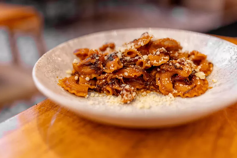 Image: The all-new duck ragu pasta at Mi'talia Kitchen & Bar