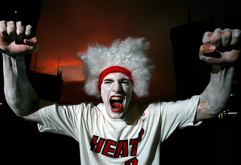 Image: "Annoyance" is in the eye of the beholder. Hop on the Miami Heat bandwagon or get left in the dust.