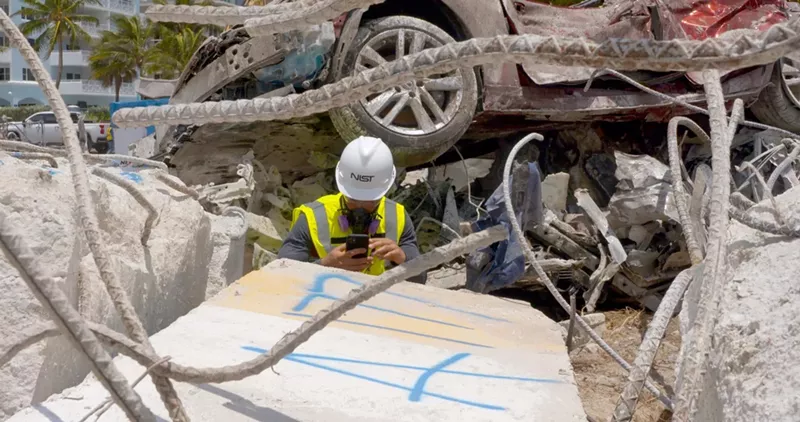 Image: NIST investigators are scrambling to find research space to examine remnants of the collapsed Champlain Towers South building.