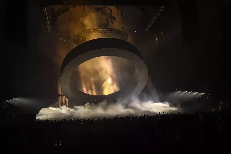 Image: Swedish House Mafia kicked off its Paradise Again Tour at FTX Arena on Friday, July 29. See more photos from Swedish House Mafia at FTX Arena here.