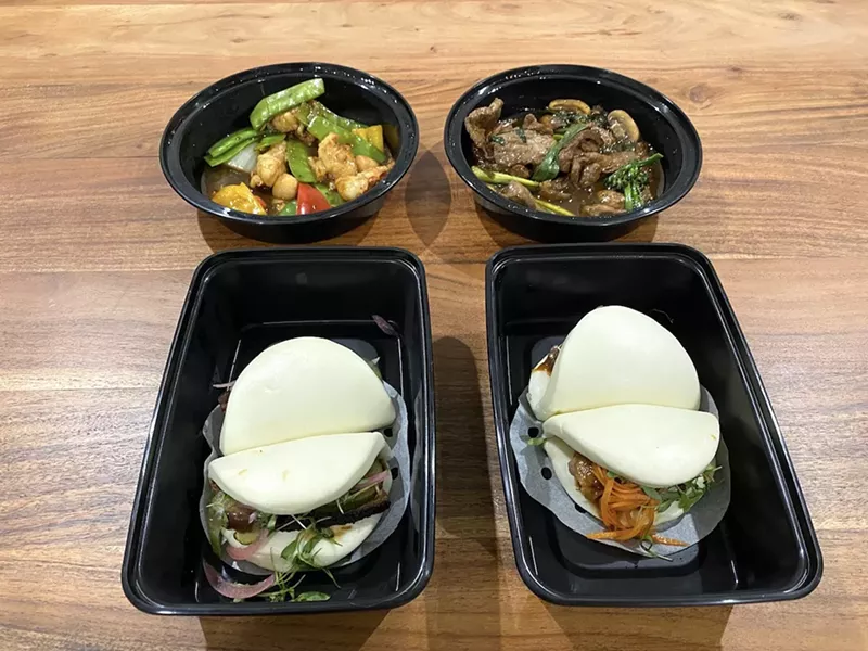Image: BoyChoy's bao buns arrive by delivery in remarkably good condition.
