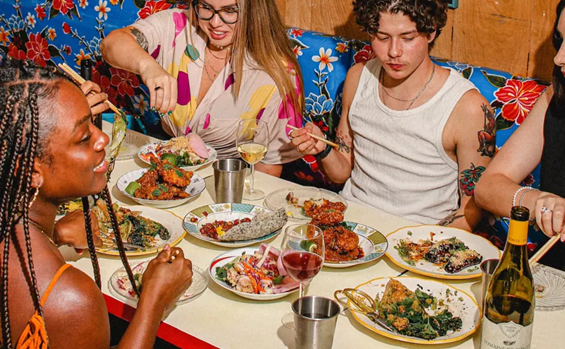 Image: Tâm Tâm is all about eating and drinking — and drinking some more.
