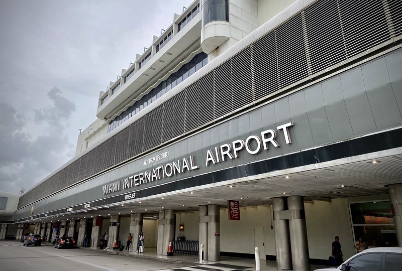 A teenager was stabbed at Miami International Airport on Sunday, July 21, 2024.
