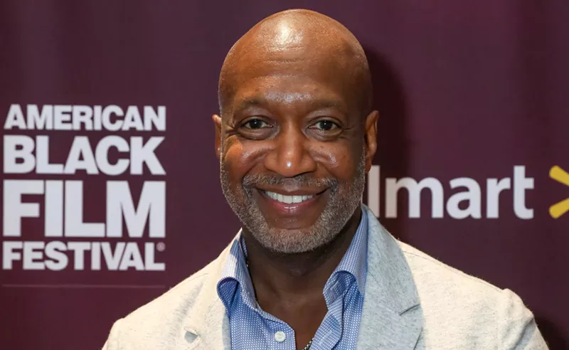 Image: red carpet headshot of American Black Film Festival founder Jeff Friday