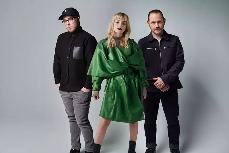 Image: Chvrches stops at Revolution Live on Tuesday.