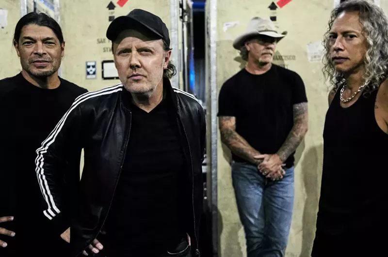 Image: Metallica stops at Hard Rock Live on Thursday, November 4.