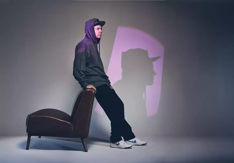 Image: Portrait of DJ Shadow