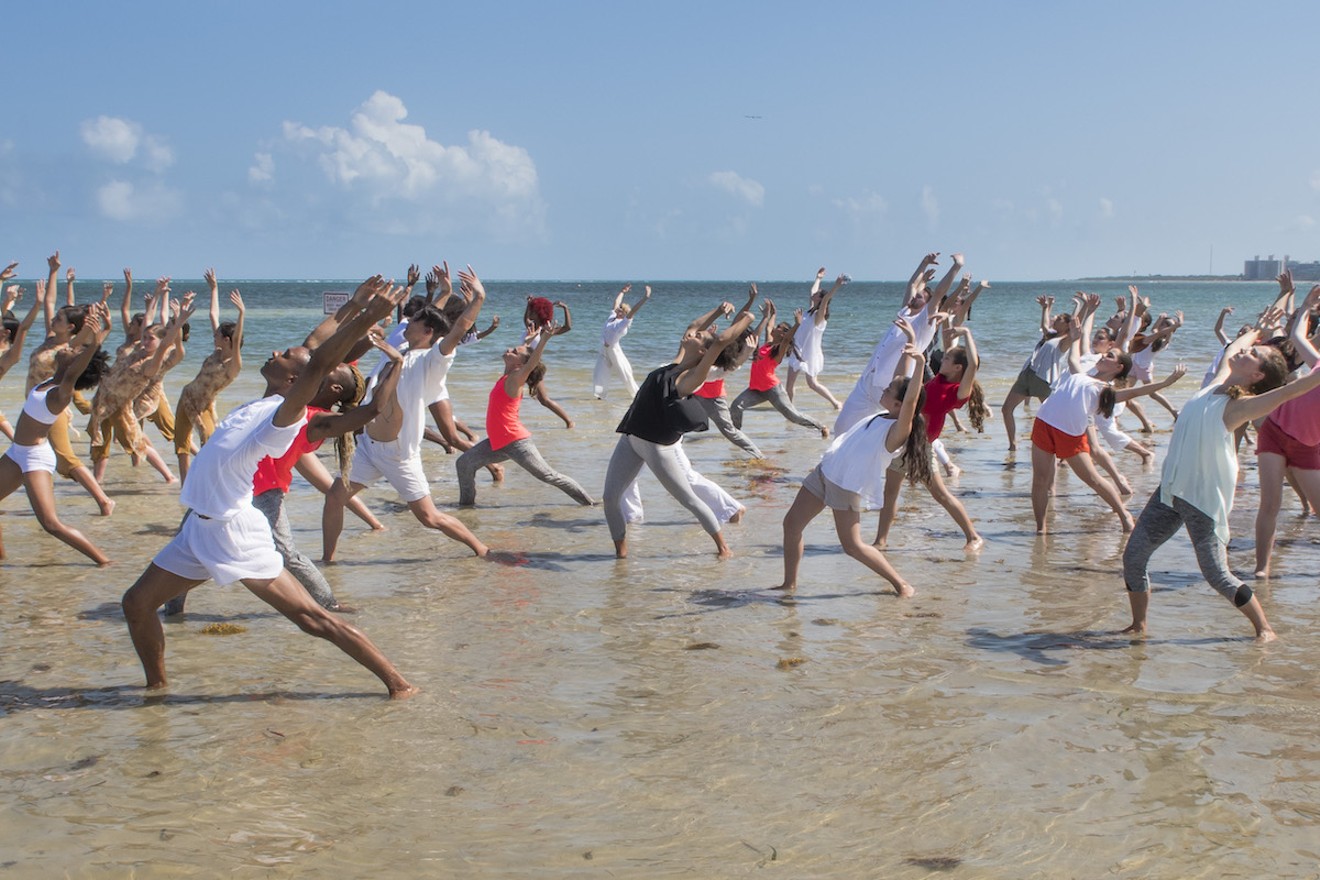 National Water Dance returns on Saturday, April 23, at the South Miami-Dade Cultural Arts Center.