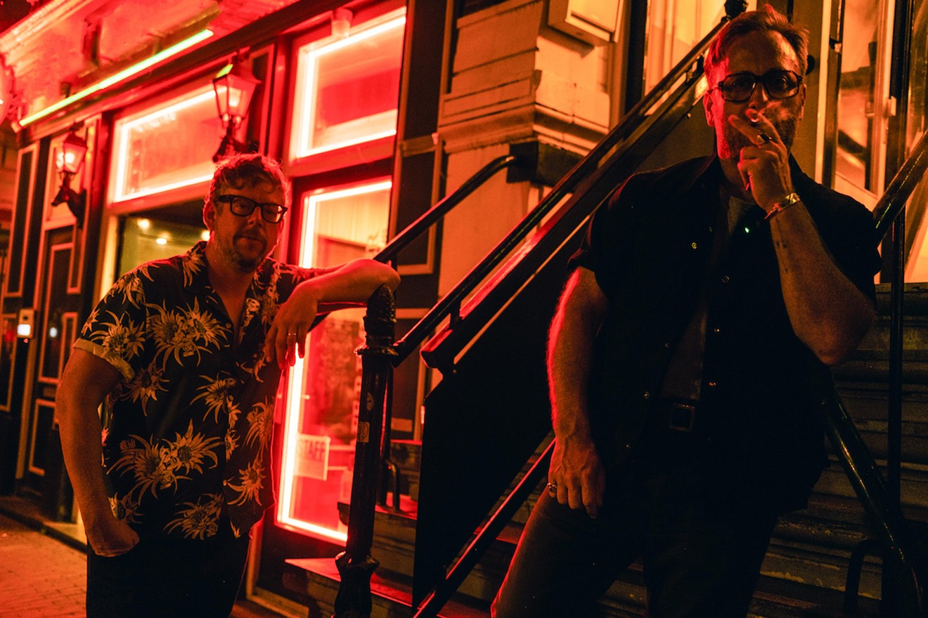 Patrick Carney (left) and Dan Auerbach of the Black Keys will headline the Riptide Music Festival on Saturday, December 2.