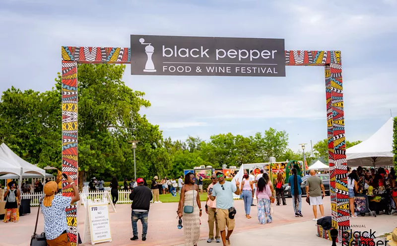 Image: Black Pepper Food &amp; Wine Festival Returns to Overtown to Celebrate Black-Owned Restaurants